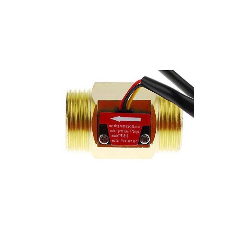 tooloflife HA7694C Water Flow Sensor POWERTOOL Hall Effect Flow Meter