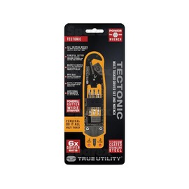 Tectonic, Tasker Driver Set & Wrench Multi-Tool