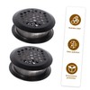 COHEALI 8Pcs Round Air Vent Holes for Cabinets Wardrobe Vent