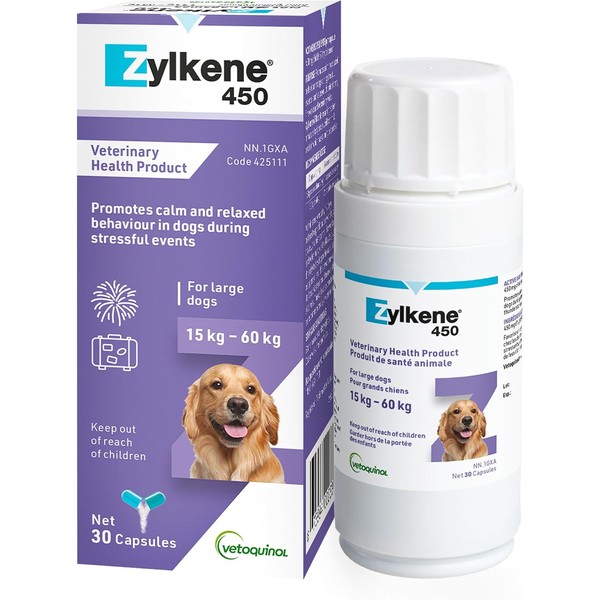 Vetoquinol Zylkene – Veterinary Health Product – Promoting Calm and