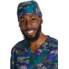 Dickies Men & Women Print Scrubs Hat DK513, One Size,
