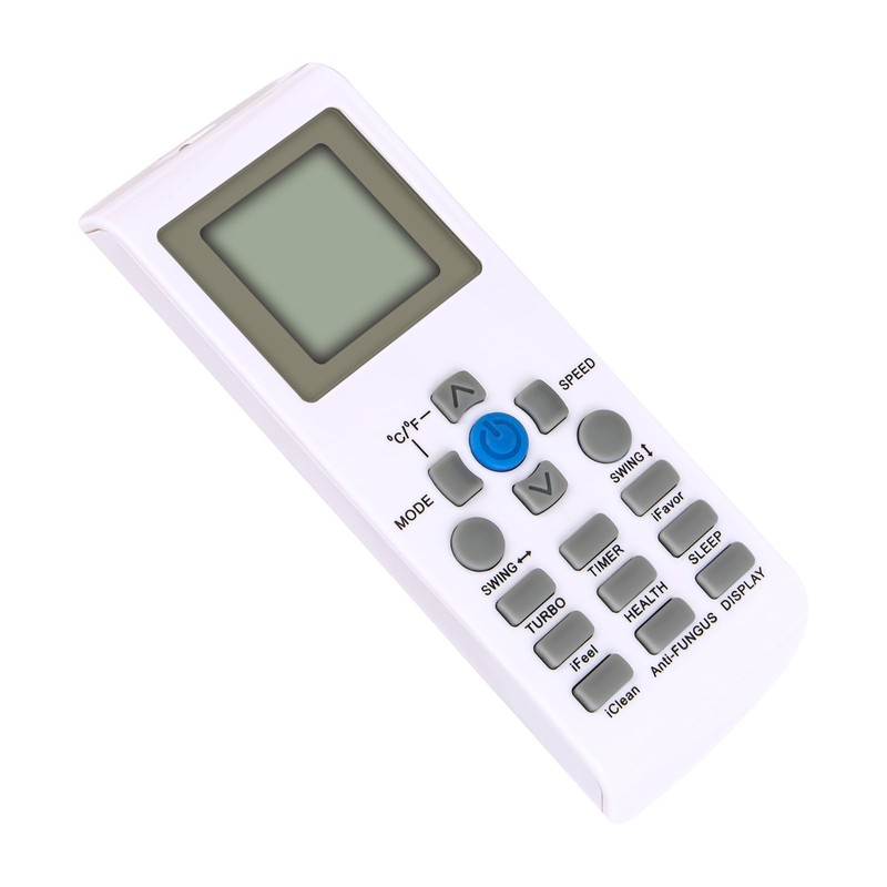 AULCMEET YKR-P/001E Replace AC Remote Controller Compatible with AUX/York Mini