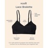 saalt Lace Bralette for Women – Light Support – Scoop