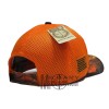 Military Imagine Plain Hunter Hat Orange Blaze Hunting Micro Mesh