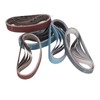 30PCS Sanding Belts Assortment Knife Sharpener Sandpaper Belt Set 80