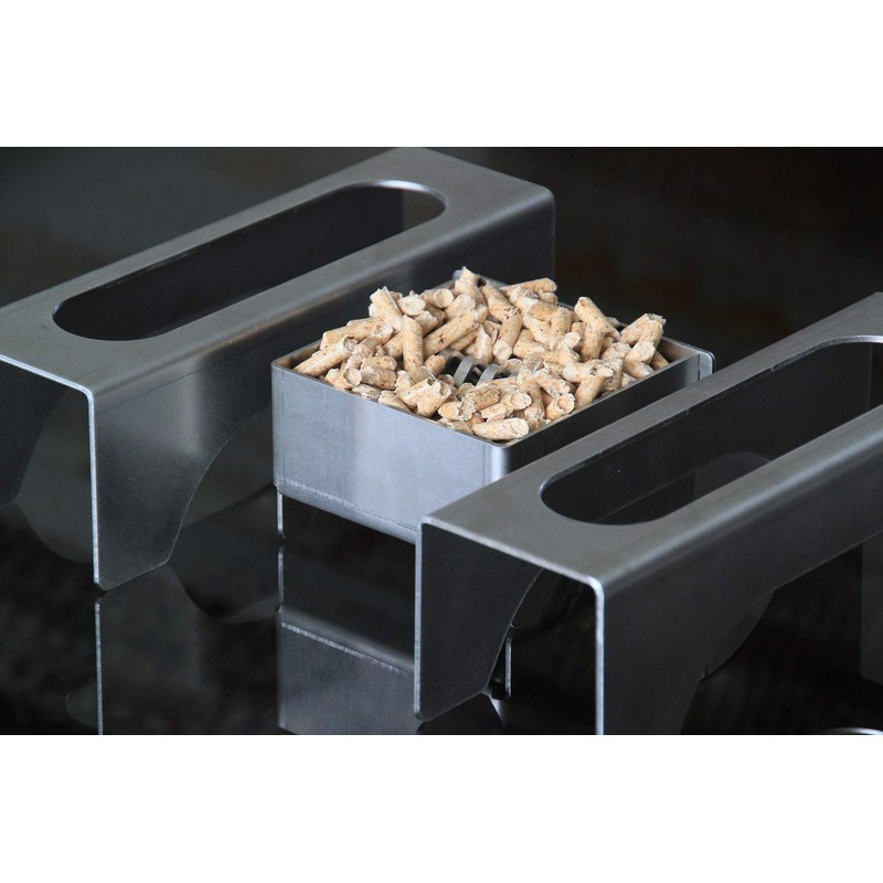 Fire Dogs/Andirons, Ultra Compact Size for stoves and Inserts, Clean