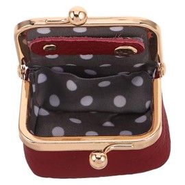 UPKOCH Mini Joyero de Viaje para Mujer con Cierre de Beso Seguro, Compartimentos Versátiles de Piel Genuina y Diseño Vintage Elegante para Guardar Ani
