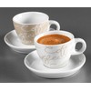 Ritzenhoff & Breker Cornello Espresso Set, 2 Cups & 2