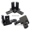 BLCCLOY 8Pcs 2020 Aluminum Extrusion T Slot Corner Bracket 20