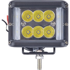 DB Electrical JN Work Light, 12/24V, Led, 5100 Lumens, White, Spot/Flood, Black Housing