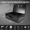 YIYITOOLS Fireproof Lock Box for Documents, Fire Resistant Safe Fire