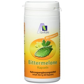 Avitale Bitter Melon 500 mg, 60 Capsules, 1 Pack (38G)