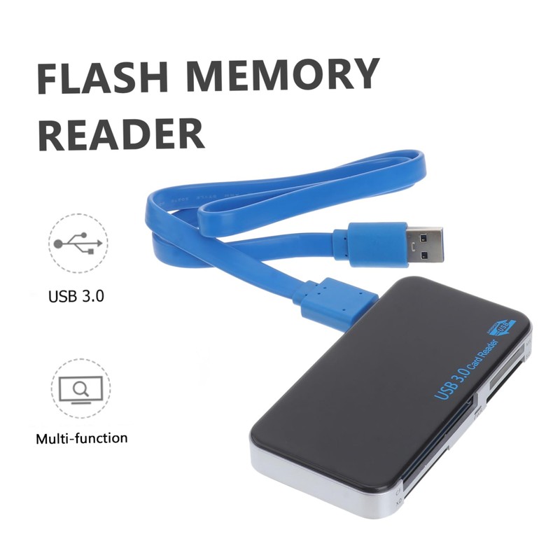 Gatuida USB Multi-Card Reader Adapter High- Memory Reader for Cards