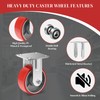 W B D WEIBIDA 5 Inch Heavy Duty Casters, 1000
