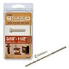 Buildex 3/16 x 1-1/2" Phillips Head Stucco Anchors, with Drill