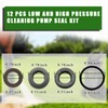 7105742 12 Pcs Low and High Pressure Cleaning Pump Seal