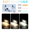 CLOUDY BAY Dimmable Upgraded 3 Color 120V LED Indoor Outdoor