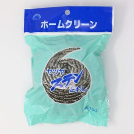 YATSUYA Stainless Steel Scourer No. 100 16526 Silver
