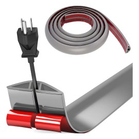 Organizador Y Protector De Cables Para Pisosd-line Con 5m