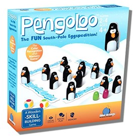 Blue Orange Pengoloo, Wood - Tabletop Strategy and Memory Game for Kids Family Preschool, Ages 4+, Award Winning