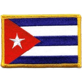 Cuba Iron-on Embroidered Patch