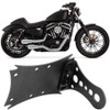 Motorcycle Retro Side Mount License Plate Tag Holder Bracket License