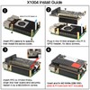 Geekworm X1004 PCIe to Dual M.2 HAT NVMe 2280 SSD
