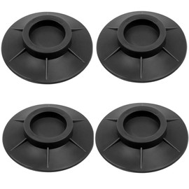 Eyech 4Pcs Anti Vibration Washer Pads, Washing Dryer Machine Rubber Stabilizer Mat Foot Support Protects for Anti-Walk Noise Reduction and Shock Absorber