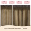 HOTBANANA Invisi Edge Clip in Hair Extensions, 14inch 100g 7Pcs