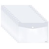 M&G 12 Pack Plastic Envelopes File Folders, Clear Folders for