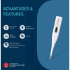 Omron MC 246 Digital Thermometer, Quick Measurement of Oral&Underarm USA