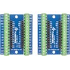 risingsaplings 2pcs Nano 3.0 Screw Terminal Adapter Shield Expansion Board