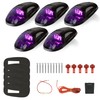 5 Pack Purple Cab Lights,16 LED 12V Top Marker Clearance