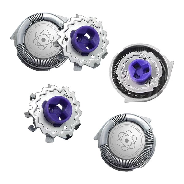 New DEARCOOL 2pcs Replacement Heads Fit for Norelco Phi lips