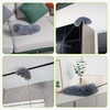 IVYROLL Duster with Extension Pole for Cleaning (2 Microfiber Heads
