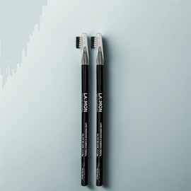Lamont Lash Monster Milano Eyebrow Pencil, 01 Black, 2 pcs. / 라몽 래쉬몬스터 밀라노 아이브로우 펜슬, 01블랙, 2개