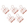 30Pcs Wire Binder Clips 2in Wide Hollow Out Strong Metal