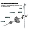 Lavatory Pop up Center, Sink Ball Pivot Rod Replacement Bathroom