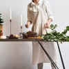 Women Kitchen Cooking Apron with 2 Front Pockets Cotton Linen