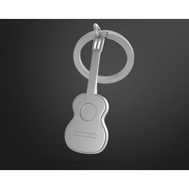 Meta[l]morphose Metal Keyring, silver