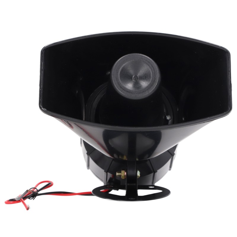 130DB Siren Speaker 60W High Power Alarm Horn Indoor Outdoor