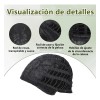 Pelucas Para Mujer Ondulada Corto Pelo Negra Cabello Natural