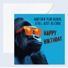 POP-PRINT - Funny birthday card. Father, Dad, Uncle. Brother, Son,