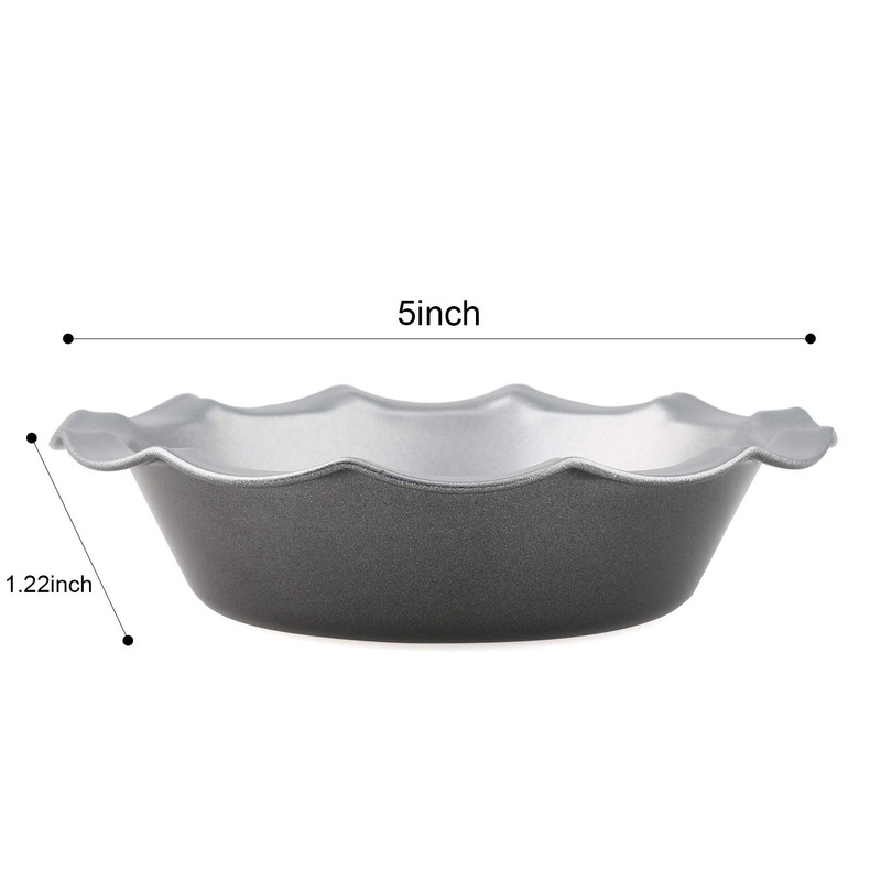 CHWAIKA Mini Pie Pans Set of 8 Small Pie Tins