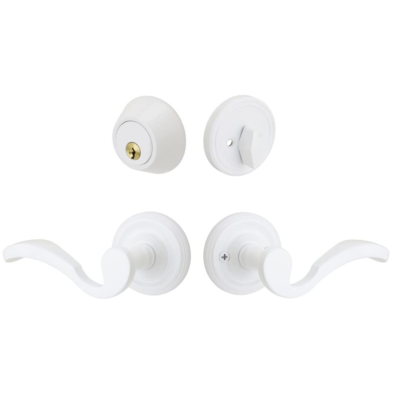 FPL Bordeaux Passage Left Hand Lever Set and Atlantis Deadbolt