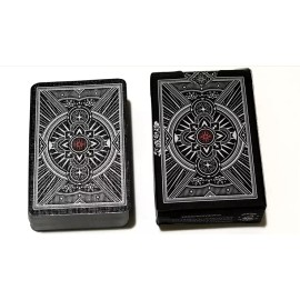Mini Agenda Playing Cards (Black) Deck Brand New Sealed