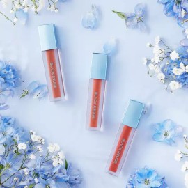 Black Rouge 블랙루즈 벨벳틴트 고발색 립 메이크업 에어 핏 시즌 6 블루밍 가든 1개 Black Rouge Velvet Tint High Pigment Lip Makeup Air Fit Season 6 Blooming Garden 1 Piece [A28 Mango Tulip Garden]