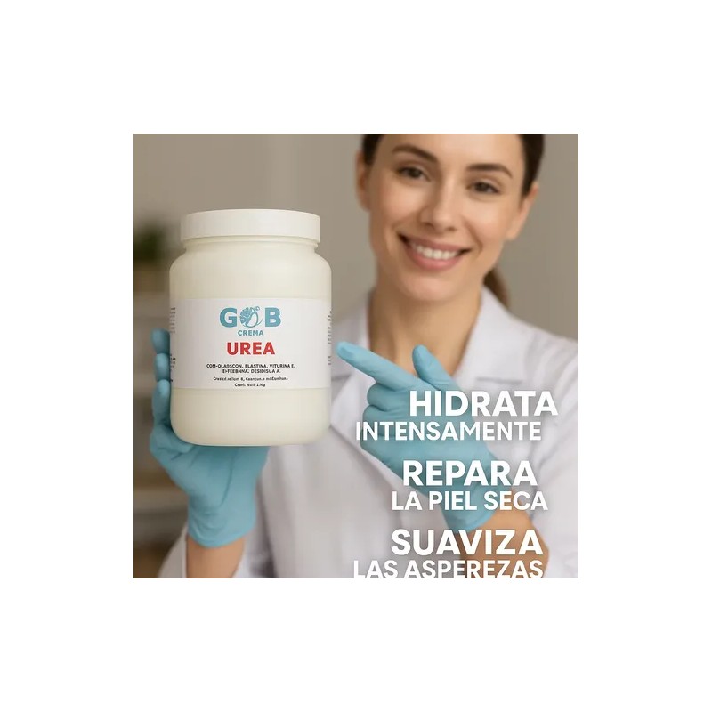 Crema Facial Y Corporal De Urea Ozonizada - Go3b -