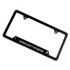 Black License Plate Frame Cover Holder Truck Car Accessories,1PC