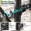 Rotatable Wall Mounted Clothes Hanger for Space-Saving Storage – Stainless
